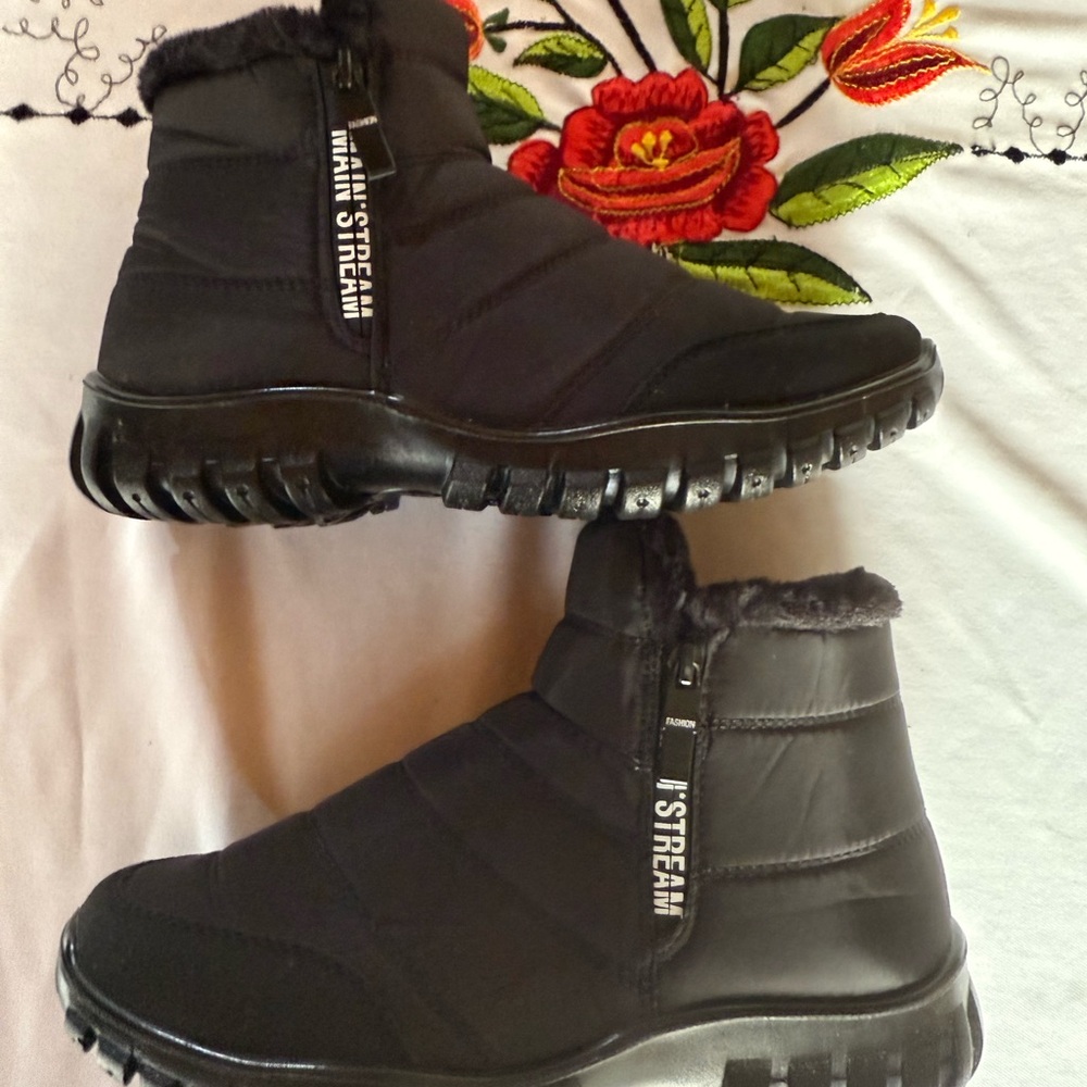 Black Ankle Boots for Women